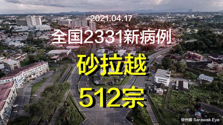 今天全国增2331宗新病例，砂拉越占512宗